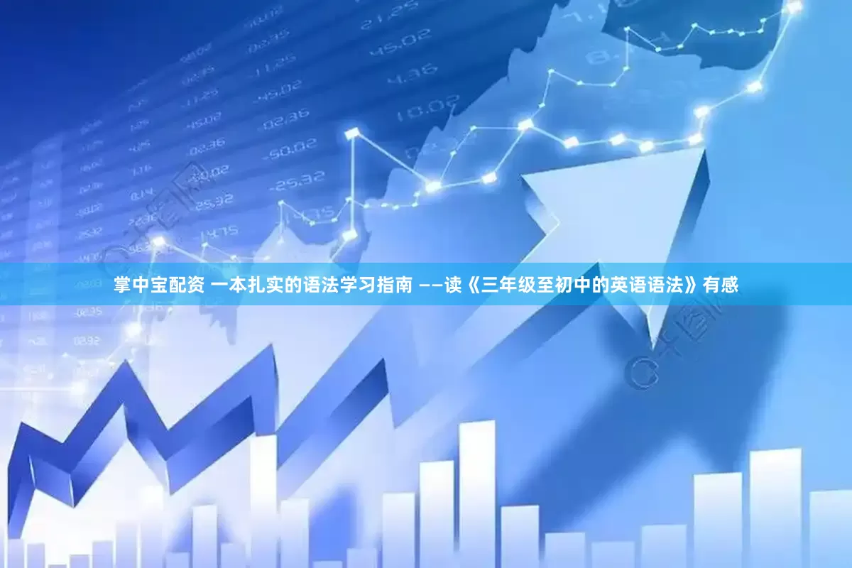 掌中宝配资 一本扎实的语法学习指南 ——读《三年级至初中的英语语法》有感